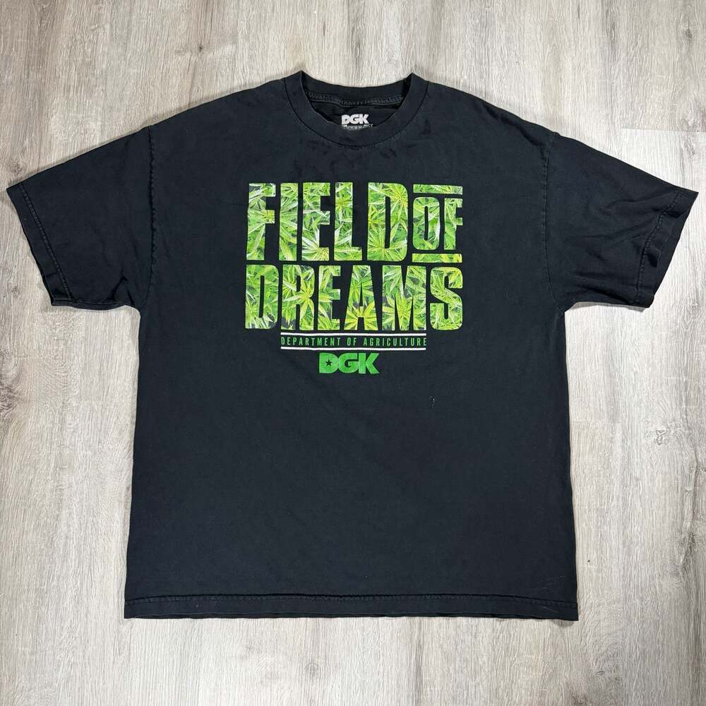Mens DGK Field Of Dreams Department of Agriculture Graphic T-Shirt XL Skater
